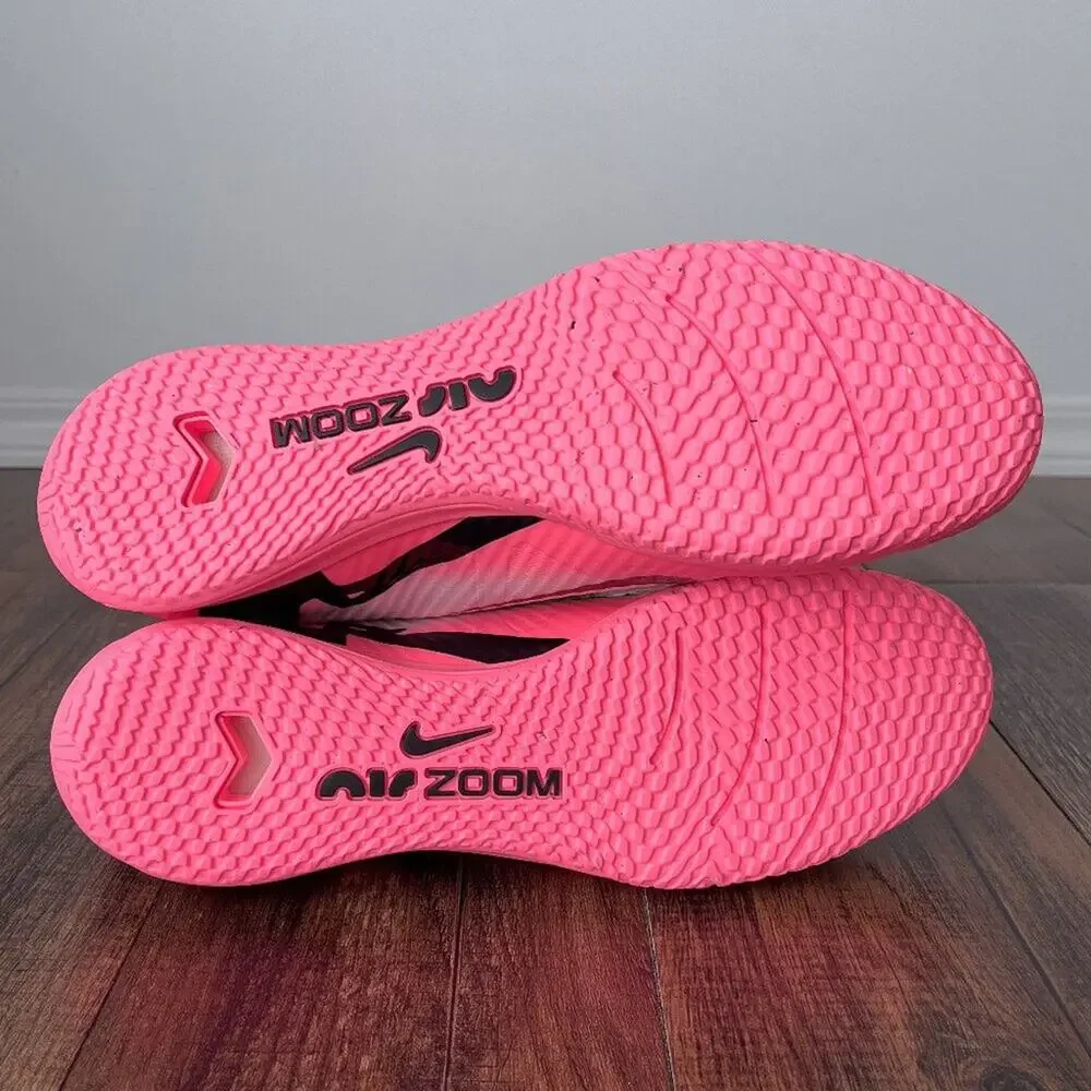 Nike Zoom Superfly 9 Academy IC Indoor Soccer Shoes DJ5627-601 Size 11.5 Pink